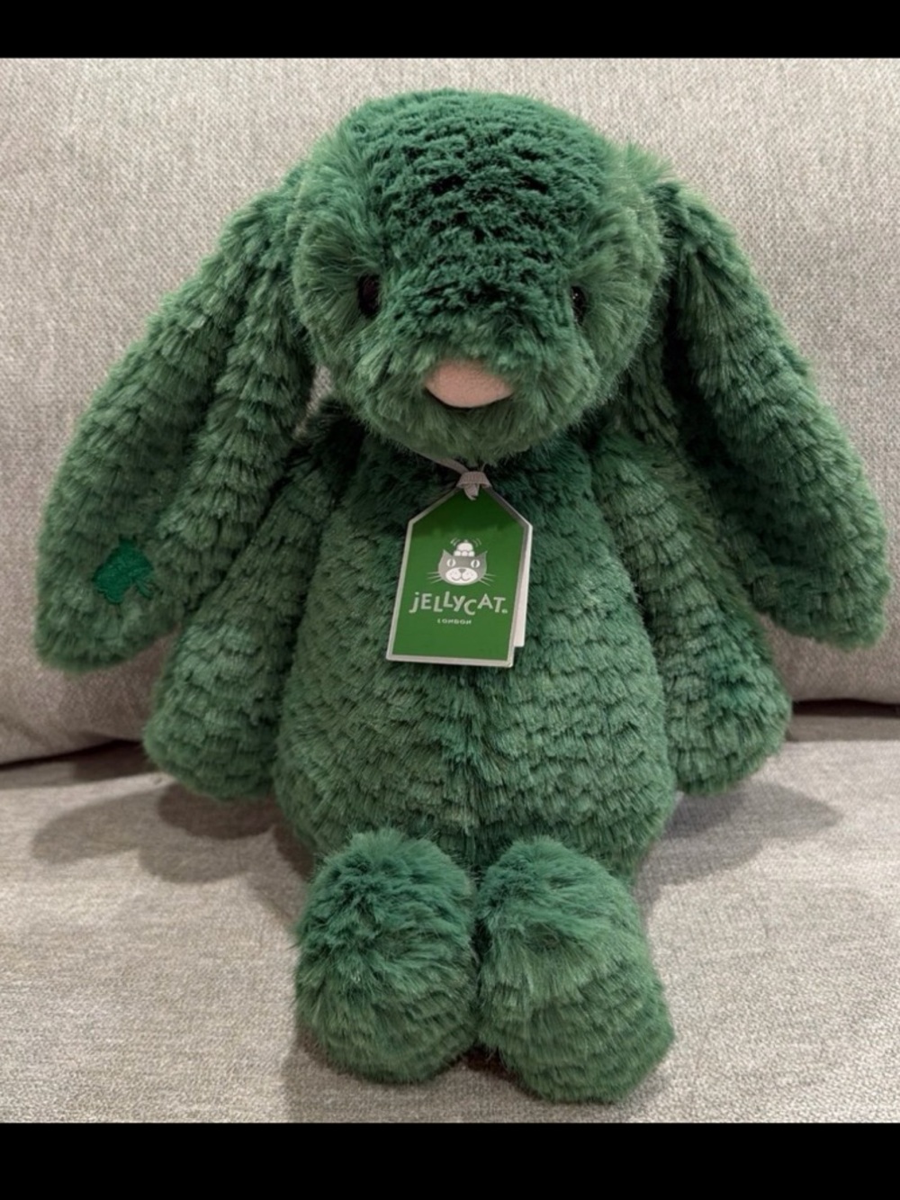 AUTHENTIC Jellycat Ireland Exclusive Blathnaid Bunny Medium NWT